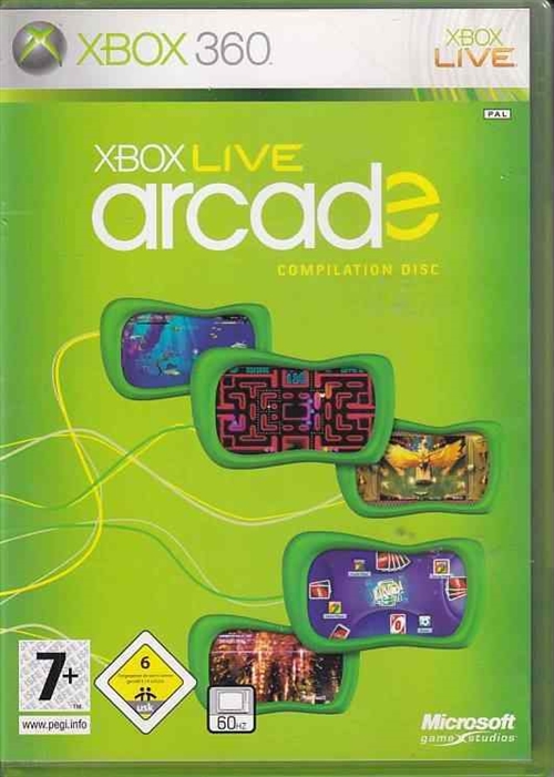 XBOX Live Arcade Compilation Disc - XBOX Live - XBOX 360 (B Grade) (Genbrug)